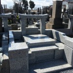 鶴ヶ島市の墓地で外柵工事が完成しました。